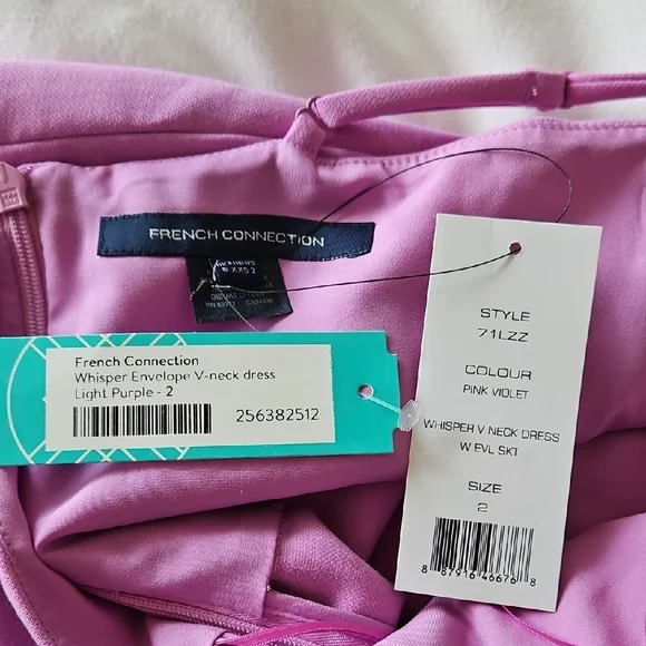 Elegant Pink Sleeveless Dress - Picture 2 of 3